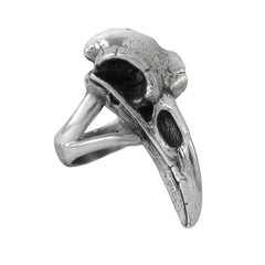 Rebeschadel Ring Raven Skull Alchemy Gothic Ring